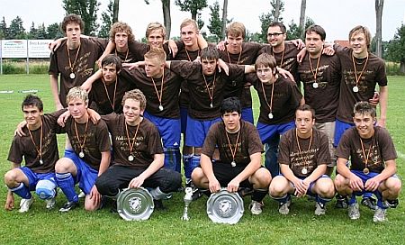 FSV A-Junioren mit Tripple aus Kreismeistertitel, Hallenkreismeistertitel und Pokal in der Saison 2008/09